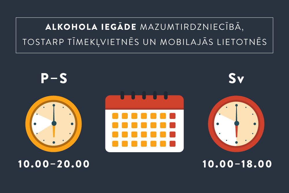 No 1. augusta saīsināts alkohola tirdzniecības laiks un citas izmaiņas reibinošo dzērienu aprites likumā 